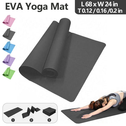 TrailTales EVA Yoga Mat — Comfort, Grip, and Durability in Every Move