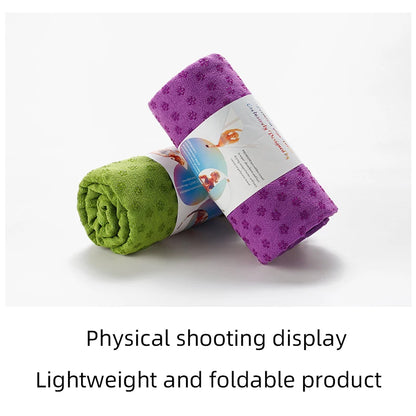 TrailTales Yoga Towel — Grip, Flow, and Freedom in Every Pose