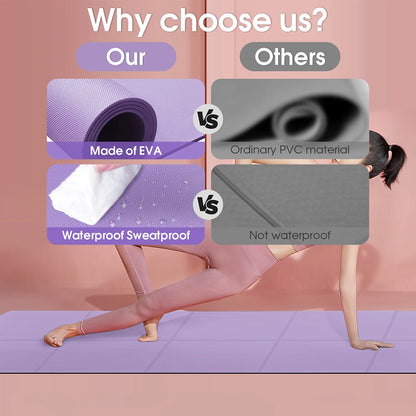 TrailTales EVA Yoga Mat — Comfort, Grip, and Durability in Every Move