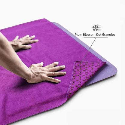 TrailTales Yoga Towel — Grip, Flow, and Freedom in Every Pose